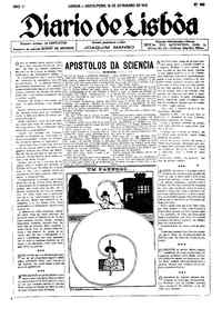 Sexta, 16 de Setembro de 1921