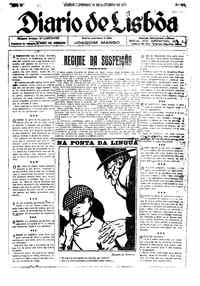 Sábado, 15 de Outubro de 1921