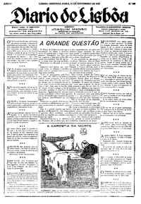 Segunda, 14 de Novembro de 1921