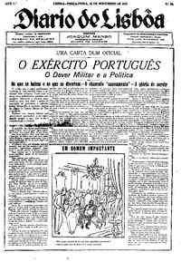 Terça, 15 de Novembro de 1921