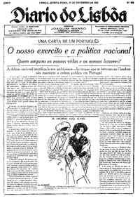 Quinta, 17 de Novembro de 1921