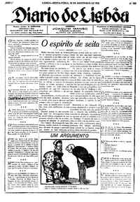 Sexta, 18 de Novembro de 1921