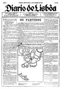 Sexta,  6 de Janeiro de 1922