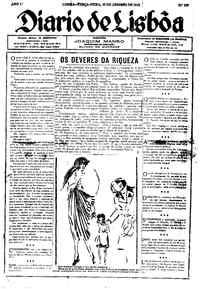 Terça, 10 de Janeiro de 1922