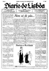 Sábado, 14 de Janeiro de 1922