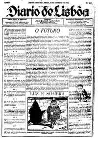 Segunda, 16 de Janeiro de 1922