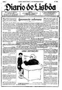 Sexta,  3 de Fevereiro de 1922