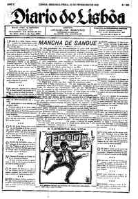 Segunda, 13 de Fevereiro de 1922