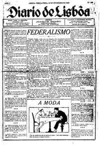 Terça, 14 de Fevereiro de 1922