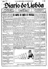 Sexta,  3 de Março de 1922