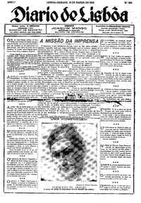 Sábado, 18 de Março de 1922