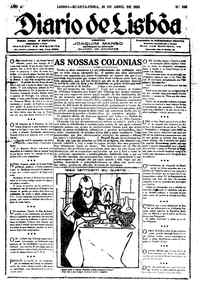 Quarta, 26 de Abril de 1922