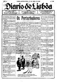 Quinta, 27 de Abril de 1922