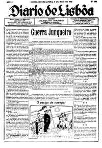 Segunda,  8 de Maio de 1922