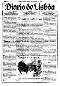 Terça, 16 de Maio de 1922