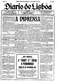 Segunda,  5 de Junho de 1922