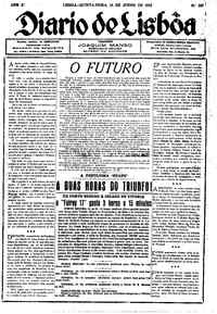 Quinta, 15 de Junho de 1922