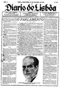 Terça, 24 de Outubro de 1922