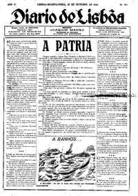 Quarta, 25 de Outubro de 1922