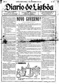 Sexta,  3 de Novembro de 1922