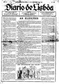 Segunda, 13 de Novembro de 1922