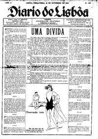 Terça, 21 de Novembro de 1922