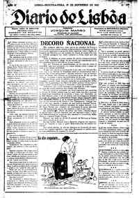 Segunda, 27 de Novembro de 1922