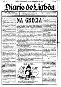 Quarta, 29 de Novembro de 1922