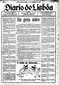 Sexta, 12 de Janeiro de 1923