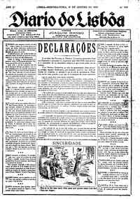 Segunda, 15 de Janeiro de 1923