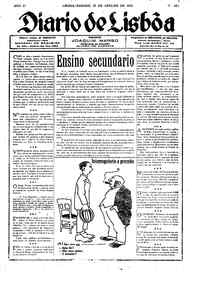 Sábado, 27 de Janeiro de 1923