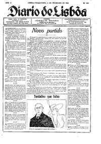 Terça,  6 de Fevereiro de 1923