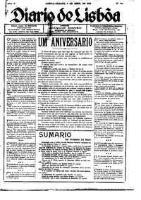 Sábado,  7 de Abril de 1923