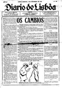 Sábado,  4 de Novembro de 1922