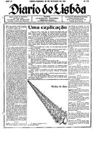 Sábado, 20 de Outubro de 1923