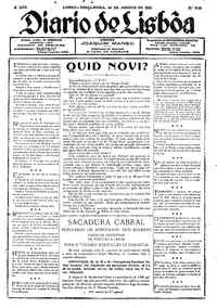 Terça, 26 de Agosto de 1924