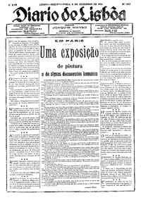 Segunda,  8 de Dezembro de 1924