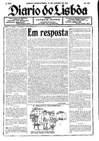 Quinta, 15 de Janeiro de 1925