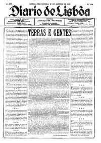 Sexta, 16 de Janeiro de 1925