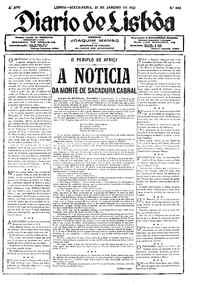 Sexta, 23 de Janeiro de 1925