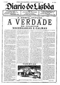 Segunda,  9 de Fevereiro de 1925