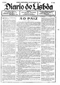 Sexta, 20 de Março de 1925