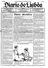 Sábado, 30 de Maio de 1925