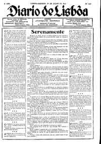 Sábado, 25 de Julho de 1925