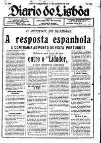 Terça, 11 de Agosto de 1925