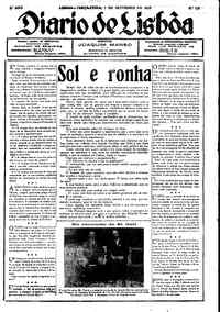 Terça,  1 de Setembro de 1925