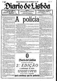 Sábado, 26 de Setembro de 1925 (1ª edição)