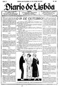 Quinta, 20 de Julho de 1922