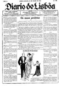 Sábado, 22 de Julho de 1922