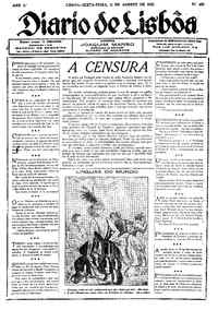 Sexta, 11 de Agosto de 1922